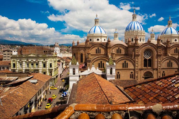 Quito, Cuenca e Guayaquil